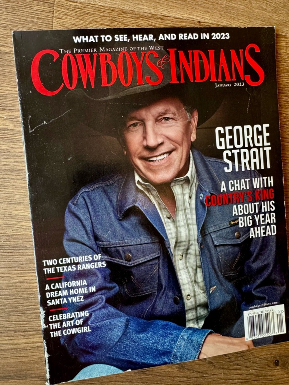Cowboys & Indians Magazine - Jan 2023 Featuring George Strait